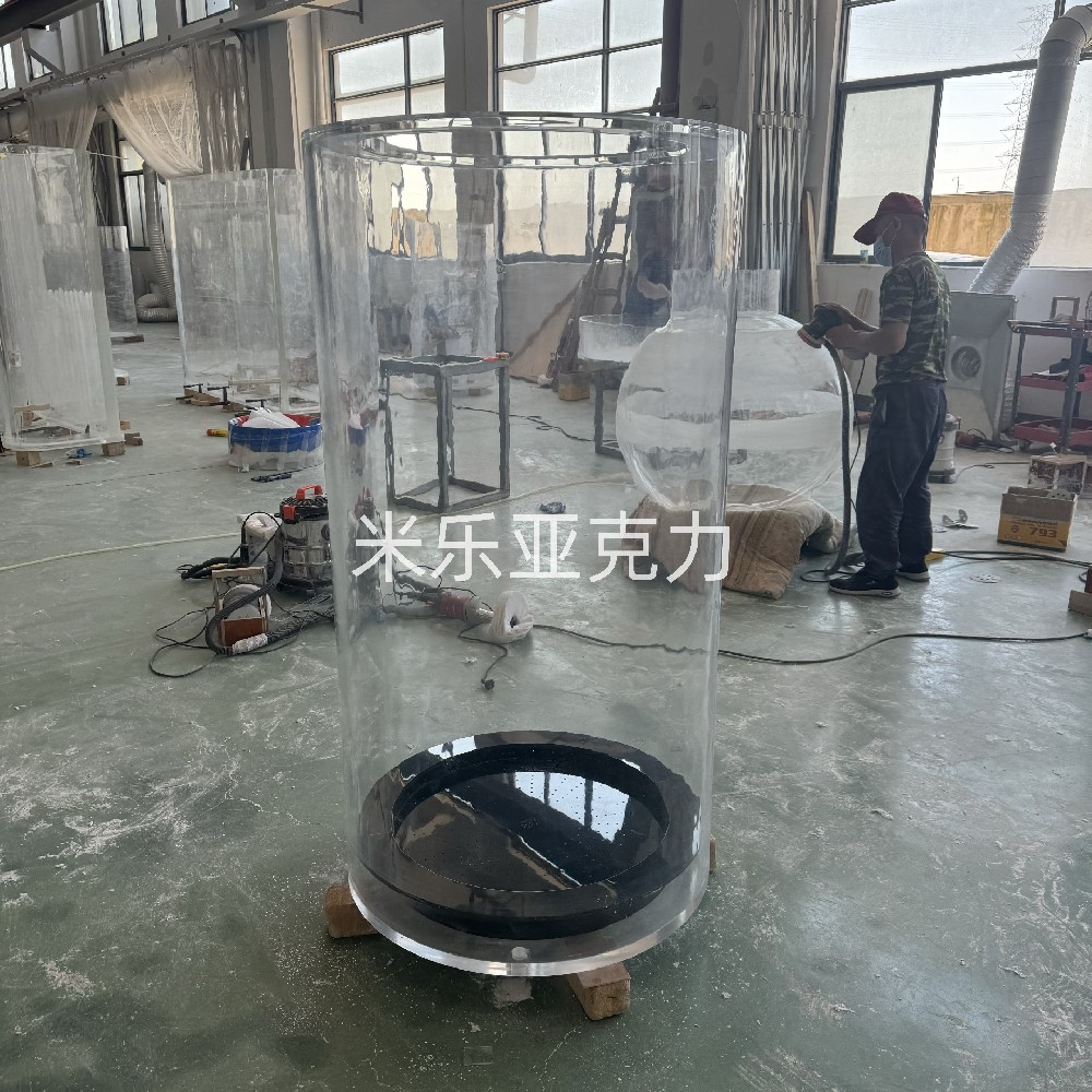 圆柱形水母缸